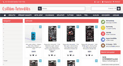 Desktop Screenshot of csillam-tetovalas.hu