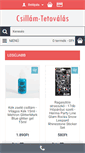 Mobile Screenshot of csillam-tetovalas.hu